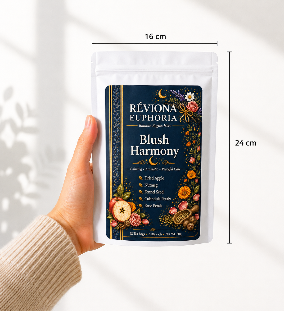 Réviona Euphoria Blush Harmony Tea – 18 Tea Bags - Kissava Perfume